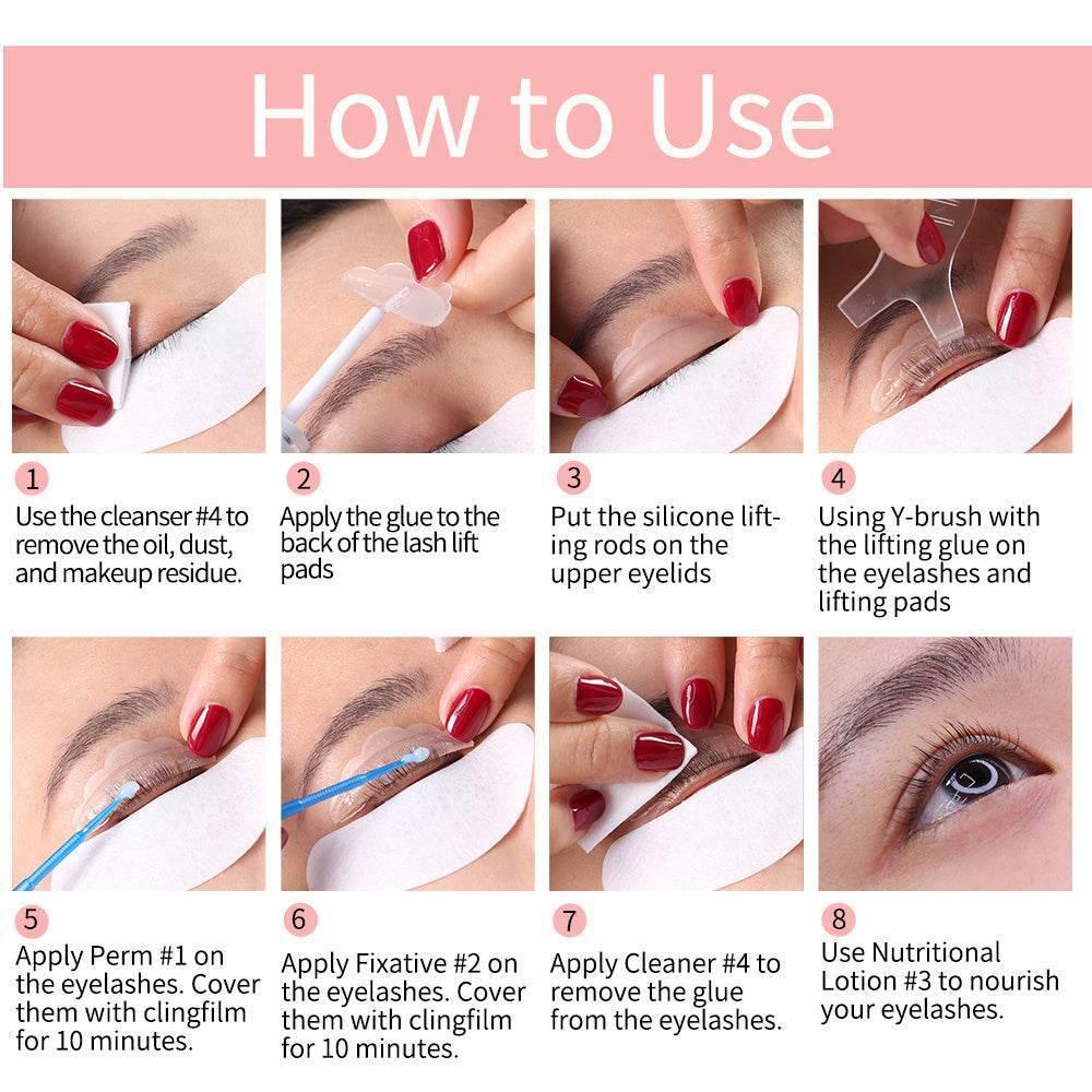 Lash Lift Kit ā Professional Eyelash Perm & Curling Set - Kleerix