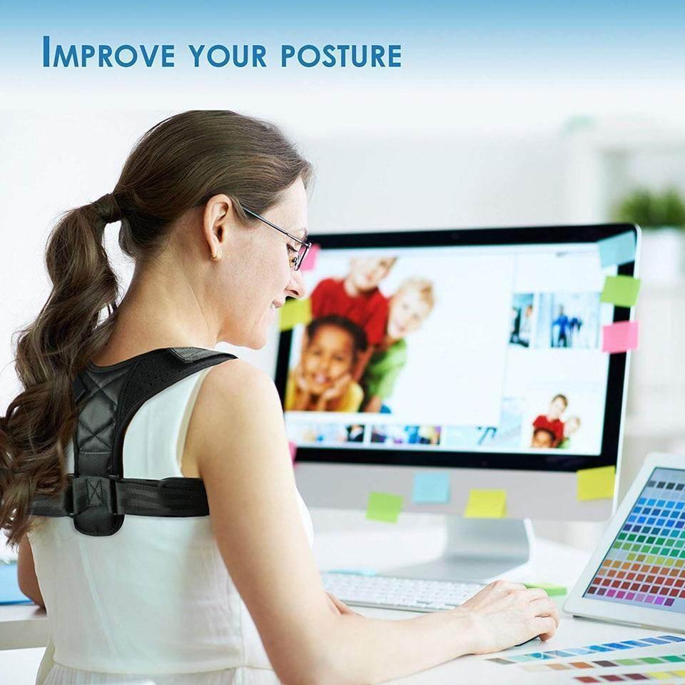 TruePosture™ חגורת תמיכה - תיקון יציבה והקלת כאבי גב מיידית - Kleerix