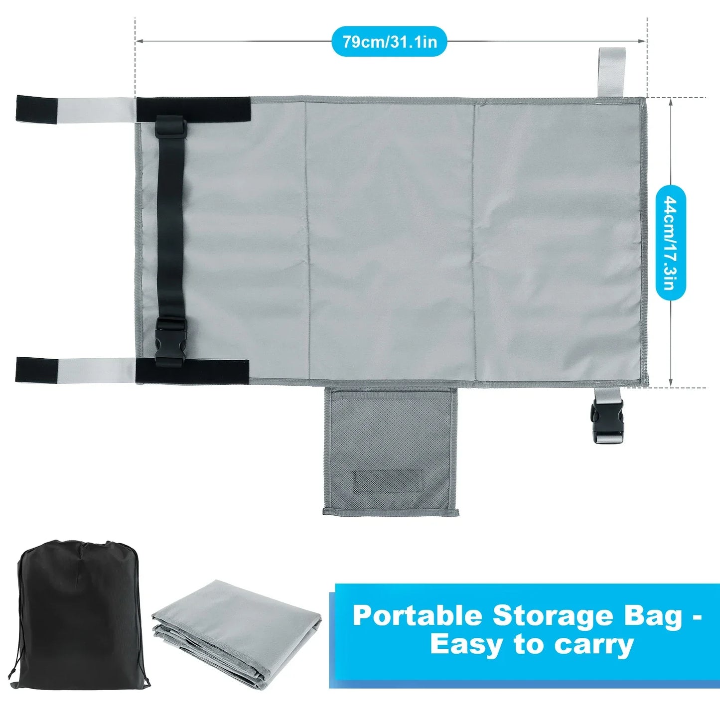 מיטה למטוס ניידת לילדים – מתקפלת, קלה ובטיחותית לטיסות נוחות - Kleerix בטיחותי, לכל סוגי המטוסים, מתקפל, קל במיוחד, קל לניקוי