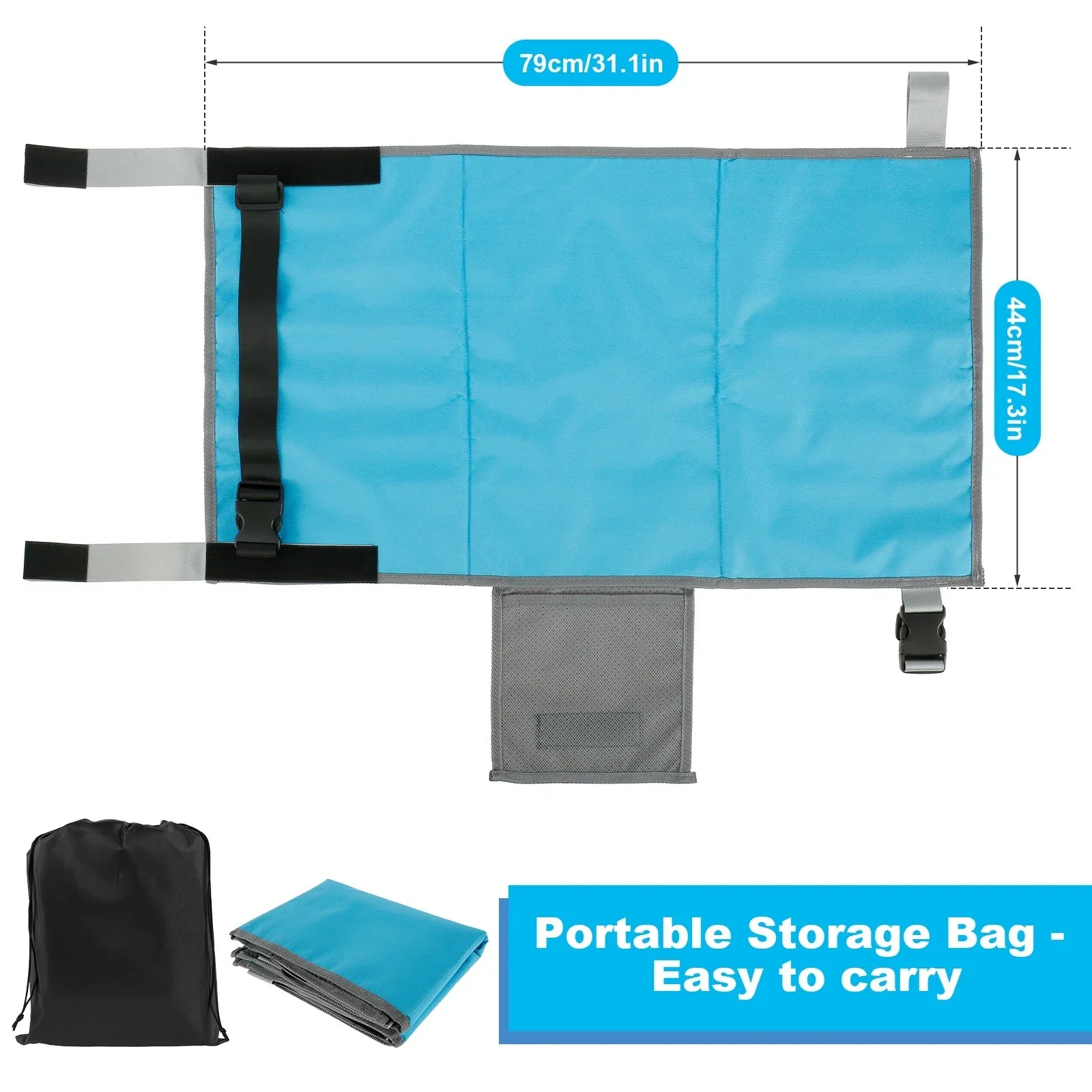 מיטה למטוס ניידת לילדים – מתקפלת, קלה ובטיחותית לטיסות נוחות - Kleerix בטיחותי, לכל סוגי המטוסים, מתקפל, קל במיוחד, קל לניקוי