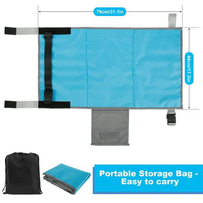 מיטה למטוס ניידת לילדים – מתקפלת, קלה ובטיחותית לטיסות נוחות - Kleerix בטיחותי, לכל סוגי המטוסים, מתקפל, קל במיוחד, קל לניקוי