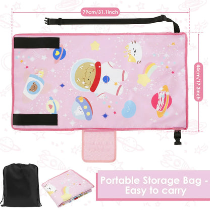 מיטה למטוס ניידת לילדים – מתקפלת, קלה ובטיחותית לטיסות נוחות - Kleerix בטיחותי, לכל סוגי המטוסים, מתקפל, קל במיוחד, קל לניקוי